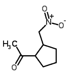 CAS#: 90088-11-2, 1-[2-(Nitromethyl)cyclopentyl]ethanone