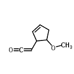 CAS#: 90107-31-6, 2-(5-Methoxy-2-cyclopenten-1-yl)ethenone