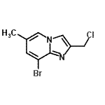 CAS#: 901124-75-2, 8-Bromo-2-(chloromethyl)-6-methylimidazo[1,2-a]pyridine