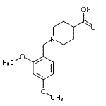 CAS 登录号：901313-75-5， 1-(2,4-二甲氧基苄基)-4-哌啶羧酸
