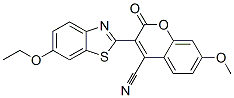 CAS#: 90146-05-7, 3-(6-Ethoxybenzothiazol-2-yl)-7-methoxy-2-oxo-2H-1-benzopyran-4-carbonitrile