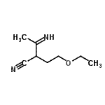 CAS#: 90152-66-2, 2-(2-Ethoxyethyl)-3-iminobutanenitrile