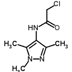 CAS 登录号：90153-58-5， 2-氯-N-(1,3,5-三甲基-1H-吡唑-4-基)乙酰胺