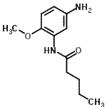 CAS 登录号：901581-42-8， N-(5-氨基-2-甲氧基苯基)戊酰胺