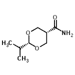 CAS#: 90176-65-1, cis-2-Isopropyl-1,3-dioxane-5-carboxamide
