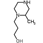 CAS#: 90203-21-7, 3-(2-Methyl-1-piperazinyl)-1-propanol