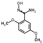 CAS#: 90207-31-1, N'-Hydroxy-2,5-dimethoxybenzenecarboximidamide