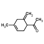 CAS#: 90213-43-7, 1-(4-Methyl-6-methylene-3-cyclohexen-1-yl)ethanone