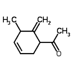 CAS#: 90213-48-2, 1-(5-Methyl-6-methylene-3-cyclohexen-1-yl)ethanone