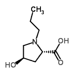 CAS 登录号：90245-00-4， (4R)-4-羟基-1-丙基-L-脯氨酸