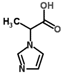 CAS 登录号：90269-13-9， 2-(1H-咪唑-1-基)丙酸