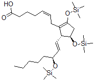 CAS#: 90293-03-1, (Z)-7-[(4R,5R)-2,4-Bis(trimethylsilyloxy)-5-[(E,3S)-3-trimethylsilyloxyoct-1-enyl]-1-cyclopentenyl]hept-5-enoic acid
