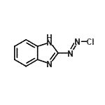 CAS#: 90299-63-1, 2-[(E)-Chlorodiazenyl]-1H-benzimidazole