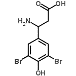 CAS 登录号：90326-71-9， 3-氨基-3-(3,5-二溴-4-羟基苯基)丙酸