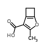 CAS 登录号：90345-60-1， 3-甲基-2-氧杂双环[3.2.0]庚-1(5),3-二烯-4-羧酸