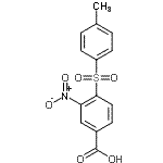CAS#: 90352-45-7, 4-[(4-Methylphenyl)sulfonyl]-3-nitrobenzoic acid