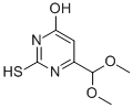 CAS#: 90370-38-0, 6-(Dimethoxymethyl)-2-mercaptopyrimidin-4-ol