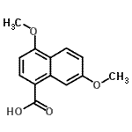 CAS#: 90381-45-6, 4,7-Dimethoxy-1-naphthoic acid