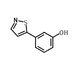 CAS#: 904085-96-7, 3-(1,2-Thiazol-5-yl)phenol