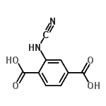 CAS#: 90418-83-0, 2-(Cyanoamino)terephthalic acid
