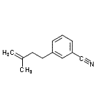 CAS#: 90433-28-6, 3-(3-Methyl-3-buten-1-yl)benzonitrile