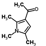 CAS#: 90433-85-5, 1-(1,2,5-Trimethyl-1H-pyrrol-3-yl)ethanone