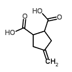 CAS 登录号：90474-14-9， 4-亚甲基-1,2-环戊烷二甲酸