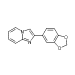 CAS#: 904813-74-7, 2-(1,3-Benzodioxol-5-yl)imidazo[1,2-a]pyridine