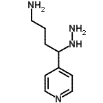 CAS#: 904814-11-5, 4-Hydrazino-4-(4-pyridinyl)-1-butanamine
