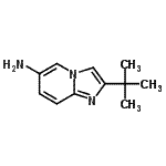 CAS 登录号：904814-15-9， 2-(2-甲基-2-丙基)咪唑并[1,2-a]吡啶-6-胺