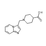 CAS#: 904814-21-7, 1-(Imidazo[1,2-a]pyridin-3-ylmethyl)-4-piperidinecarboxylic acid