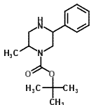 CAS#: 904816-67-7, 2-Methyl-2-propanyl 2-methyl-5-phenyl-1-piperazinecarboxylate
