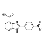 CAS#: 904817-17-0, 2-(4-Nitrophenyl)-1H-benzimidazole-4-carboxylic acid