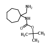 CAS#: 904817-67-0, 2-Methyl-2-propanyl [1-(aminomethyl)cycloheptyl]carbamate