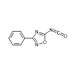 CAS#: 90484-03-0, 5-Isocyanato-3-phenyl-1,2,4-oxadiazole