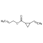 CAS#: 90489-70-6, Allyl 2-vinylcyclopropanecarboxylate