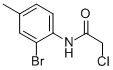 CAS#: 90560-54-6, N-(2-Bromo-4-methyl-phenyl)-2-chloroacetamide