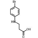 CAS 登录号：90561-83-4， N-(4-溴苯基)-beta-丙氨酸