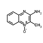 CAS 登录号：90564-83-3， 3-甲基-2-喹喔啉胺4-氧化物