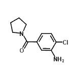 CAS 登录号：905810-24-4， (3-氨基-4-氯苯基)(1-吡咯烷基)甲酮
