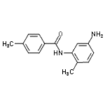 CAS 登录号：905810-25-5， N-(5-氨基-2-甲基苯基)-4-甲基苯甲酰胺