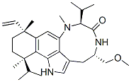 CAS#: 90599-28-3, (4S,7S,10R,13R)-10-Ethenyl-1,3,4,5,7,8,10,11,12,13-decahydro-4-(methoxymethyl)-8,10,13-trimethyl-7,13-diisopropyl-6H-benzo[g][1,4]diazonino[7,6,5-cd]indol-6-one