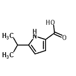 CAS#: 90607-16-2, 5-Isopropyl-1H-pyrrole-2-carboxylic acid