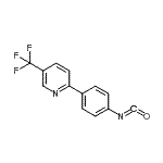 CAS#: 906352-73-6, 2-(4-Isocyanatophenyl)-5-(trifluoromethyl)pyridine