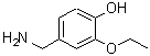 CAS 登录号：90643-06-4， 4-(氨基甲基)-2-乙氧基苯酚
