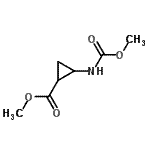 CAS 登录号：906437-36-3， 甲基2-[(甲氧羰基)氨基]环丙烷羧酸酯