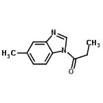 CAS#: 906755-62-2, 1-(5-Methyl-1H-benzimidazol-1-yl)-1-propanone
