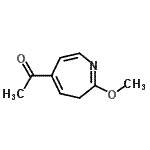 CAS#: 90714-29-7, 1-(2-Methoxy-3H-azepin-5-yl)ethanone