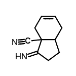CAS#: 907172-05-8, 3-Imino-1,2,3,4,7,7a-hexahydro-3aH-indene-3a-carbonitrile
