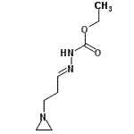 CAS 登录号：907175-54-6， 乙基(2E)-2-[3-(1-氮丙啶基)亚丙基]肼羧酸酯